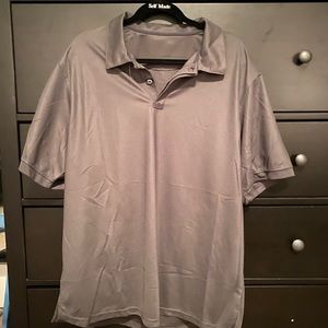 Grey men’s polo tee shirt